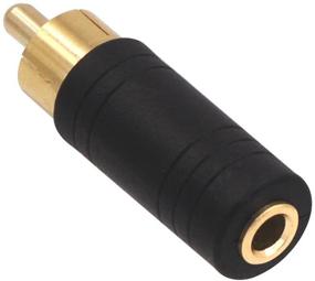 img 3 attached to 🔌 VCE 2-Pack Gold Plated 3.5mm Female Mono Jack to RCA Male Adapter