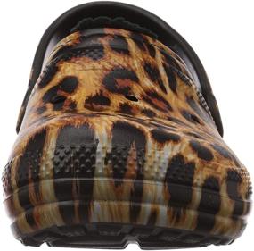 img 3 attached to 🐆 CROC Classic Leopard Print Men's Shoes, Mules & Clogs with Animal Pattern