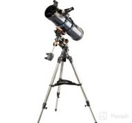 img 1 attached to 🔭 Celestron AstroMaster 130EQ Reflector Telescope - Ideal for Beginners - Enhanced Glass Optics - Adjustable Tripod Stand - Includes Astronomy Software Bundle review by Linda Diaz