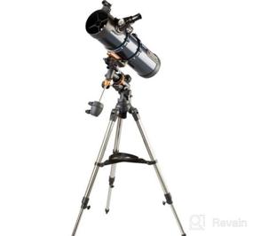 img 7 attached to 🔭 Celestron AstroMaster 130EQ Reflector Telescope - Ideal for Beginners - Enhanced Glass Optics - Adjustable Tripod Stand - Includes Astronomy Software Bundle