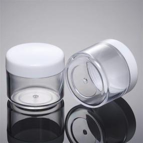 img 3 attached to 💧 Versatile Pieces Plastic Cosmetic Containers: The Perfect Liquid Storage Solution