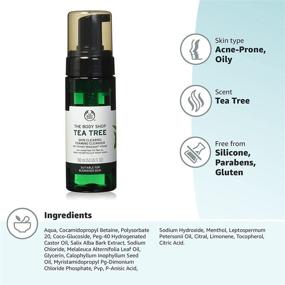 img 1 attached to The Body Shop Tea Tree Skin Clearing Foaming Cleanser - 5 Fl Oz (Vegan) - Gentle and Effective Face Cleanser for Clearer Skin