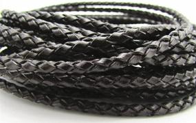 img 1 attached to Genuine Leather Bracelet Necklace Jewelry