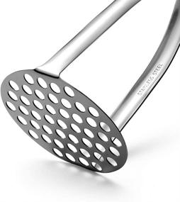 img 2 attached to FLYINGSEA Stainless Steel Potato Masher - Professional Vegetable Masher for Cooking, Kitchen Gadget