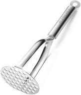 flyingsea stainless steel potato masher - professional vegetable masher for cooking, kitchen gadget logo