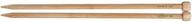 🍀 clover takumi 13-inch single point knitting needles, size 8 logo