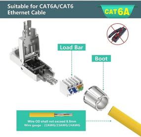 img 2 attached to 🔌 VCELINK Connectors: Seamless Termination Installation- Tool-Free