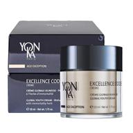 yon-ka age exception excellence code creme (1.75oz / 50ml) - special anti-aging cream for mature & hormonally imbalanced skin logo