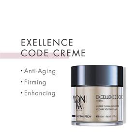 img 3 attached to Yon-Ka Age Exception Excellence Code Creme (1.75oz / 50ml) - Special Anti-Aging Cream for Mature & Hormonally Imbalanced Skin