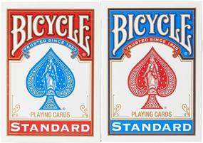 img 4 attached to 🚲 Bicycle Playing Cards - Poker Size - 12 Pack: Premium Quality, Durable & Great Value!