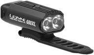 🚴 lezyne micro drive 600xl bicycle headlight: powerful 600 lumens dual leds, usb rechargeable, 9 output modes, long runtime, durable front bike light logo