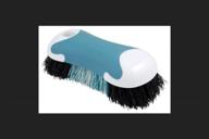 microban quickie mini scrub brush: odor resistant, ideal for kitchen and bathroom cleaning logo