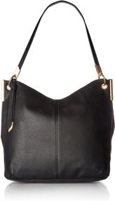 img 4 attached to 👜 Harper Hobo Women's Handbag in Black by Foley Corinna - Handbags & Wallets