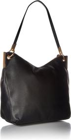img 3 attached to 👜 Harper Hobo Women's Handbag in Black by Foley Corinna - Handbags & Wallets