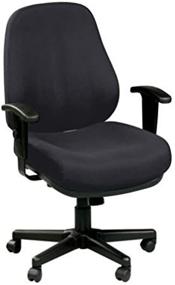 img 3 attached to Eurotech Seating 24 7 BLKDOVE Swivel Furniture