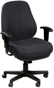 img 1 attached to Eurotech Seating 24 7 BLKDOVE Swivel Furniture