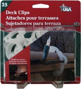 img 1 attached to Deck Clip 25-Pack: Adams Christmas 🔧 3210-99-1040 - Easy & Secure Outdoor Holiday Decorations