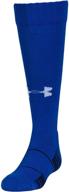 get your team ready with under armour youth over-the-calf socks (1-pair) logo