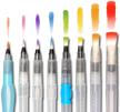 professional watercolor brushes water soluble water storage logo