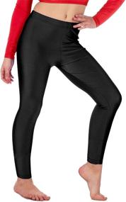 img 4 attached to 👖 Active Girls' Leggings - ReTech UK Girls' Clothing