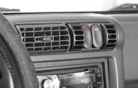 img 1 attached to Rugged Ridge 17235.80 Switch Pod for 🚙 Jeep Wrangler TJ: Convenient AC Vent Integration (1997-2006)