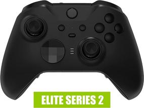 img 1 attached to 🎮 Enhance Your Gaming Experience with eXtremeRate Black Replacement Buttons for Xbox One Elite Series 2 Controller (Model 1797)