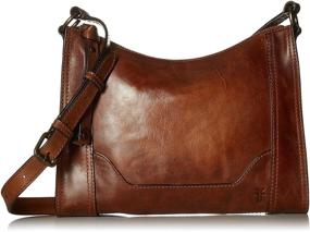img 4 attached to 👜 Frye Melissa crossbody bag with zip closure