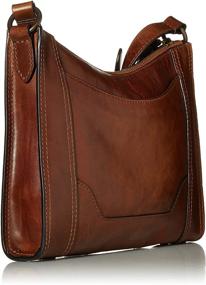 img 3 attached to 👜 Frye Melissa crossbody bag with zip closure