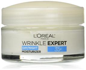 img 4 attached to L'Oreal Paris Skincare Wrinkle Expert 35+ Collagen Moisturizer 💧 for Fine Line Reduction, All-Day Hydration, and Enhanced Elasticity, 1.7 oz