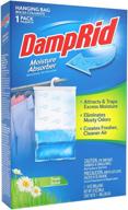 🌧️ damprid fg80 hanging moisture absorber fresh scent - eliminate excess dampness with 6-pack logo