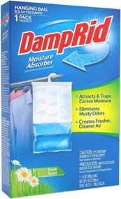 img 4 attached to 🌧️ DampRid FG80 Hanging Moisture Absorber Fresh Scent - Eliminate Excess Dampness with 6-Pack