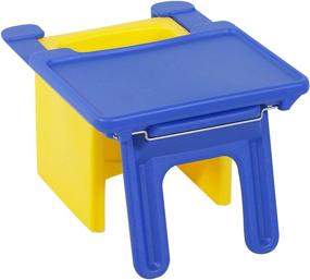 img 2 attached to 🪑 Children's Factory - 1188 Edutray: Transform Cube Chair to Kids Desk, Toddler Desk & Chair Set within Seconds, Ideal for Daycare, Playroom, and Homeschool (Cube Chair Sold Separately)