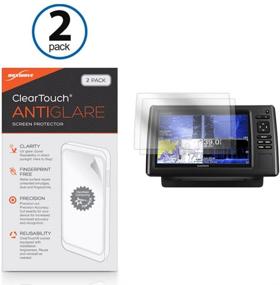 img 4 attached to 📱 ClearTouch Anti-Glare Screen Protector for Garmin echoMAP Chirp 93sv - Anti-Fingerprint Matte Film Skin (2-Pack)