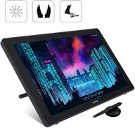 🖊️ 2020 huion kamvas 22 graphics drawing tablet monitor | android support | battery-free stylus | 8192 pressure sensitivity | tilt | touch bar | adjustable stand - 21.5 inch pen display logo