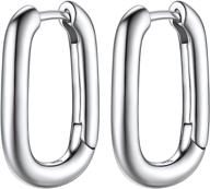 👂 s925 sterling silver small huggie hoop earrings for women girls, hypoallergenic lightweight ear cuff earrings, everyday wear jewelry - bestyle logo