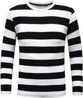 👕 othread co men's clothing: sleeve striped t-shirt logo