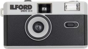 img 4 attached to 📸 Ilford Sprite 35-II Reusable/Reloadable Analogue 35mm Film Camera (Black/Silver)