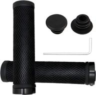 🚲 premium double lock-on bike handlebar grips - non-slip-rubber, ergonomic comfort for bmx, mountain, mtb, & more! logo