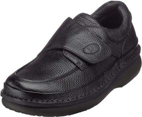 img 1 attached to Comfortable and Stylish Propet M5015 Scandia Strap Slip Men's Shoes: Perfect Loafers & Slip-Ons