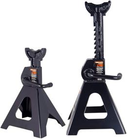 img 2 attached to 🏋️ Pro-LifT Heavy Duty Floor Jack/Jack Stands and Creeper Combo - 3 Ton Capacity - Ideal for Service Garage and Home Uses - Black