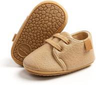 👟 ultimate slip-resistant besikim sneakers: newborn 01 brown boys' shoes and sneakers logo