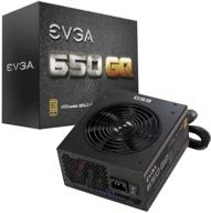 💡 блок питания evga 210-gq-0650-v1 650 gq: 80+ золото, полумодульный, режим evga eco - черный логотип