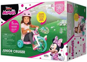 img 1 attached to 🐭 Adorable Minnie Mouse Wheels Junior Cruiser: A Fun Ride for Kids!
