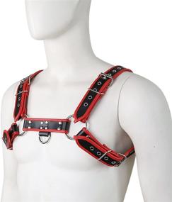 img 2 attached to 🔗 Adjustable Double Shoulder Leather Harness by ClearUm