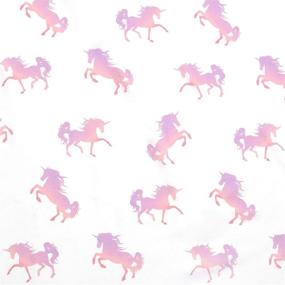 img 1 attached to 🦄 Magical Shaded Unicorn Twin Size Sheet Set - Kids Rule Kids Rule 3 Piece