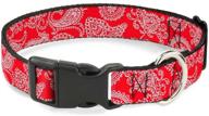 🐶 buckle-down plastic clip collar: secure and stylish dog collar logo