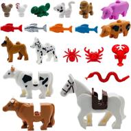 building friend animal figures - fun pieces for creative play logo