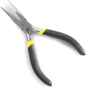 img 1 attached to Vivian Jewelry Beading Pliers: Mini Long Needle Nose Precision Wire Work Tool for Jewelery Crafting