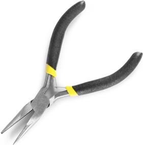 img 3 attached to Vivian Jewelry Beading Pliers: Mini Long Needle Nose Precision Wire Work Tool for Jewelery Crafting