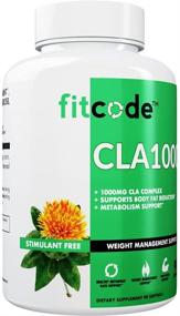 img 2 attached to 💊 CLA1000 Conjugated Linoleic Acid Soft Gel Weight Loss Supplement - Stimulant-Free Formula, 90 Servings